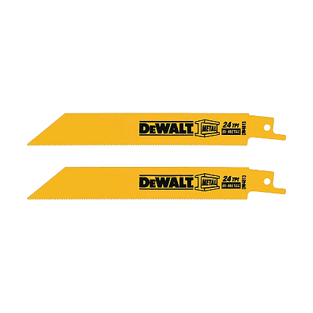 CARTELA C/ 2 UNIDADES LÂMINA SERRA SABRE METAL 6X24 - DEWALT