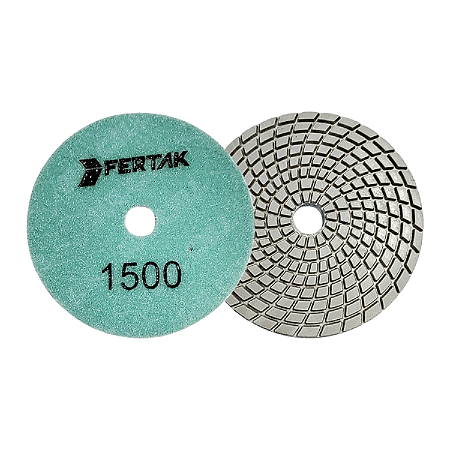 DISCO DE LIXA DIAMANTADO ADERENTE GRAO 1500 - FERTAK