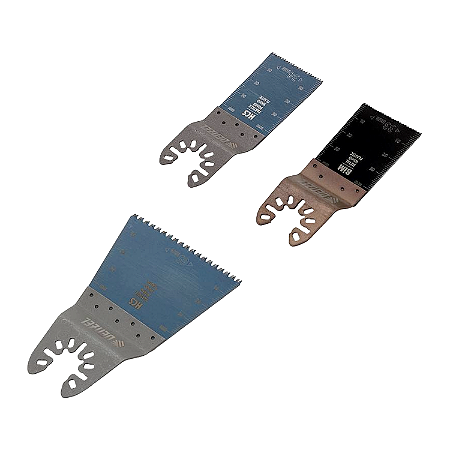 LAMINAS P/ MULTIFERRAMENTAS P/ METAL E MADEIRA 3PC DENZEL