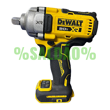 CHAVE DE IMPACTO A BATERIA 1/2" 20V 1084NM DCF892 DEWALT - SALDÃO