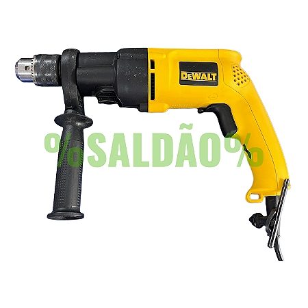 FURADEIRA DE IMPACTO 1/2" 220V DW505-B2 DEWALT - SALDÃO