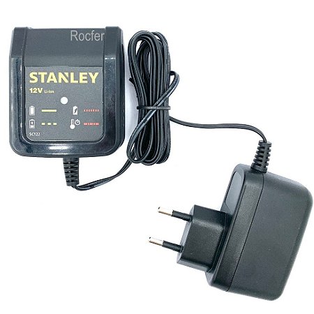 CARREGADOR SC122 220V P/ PARAFUSADEIRA STANLEY SCD12