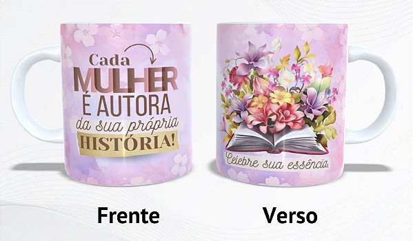 Caneca de Cerâmica - Dia das Mulheres