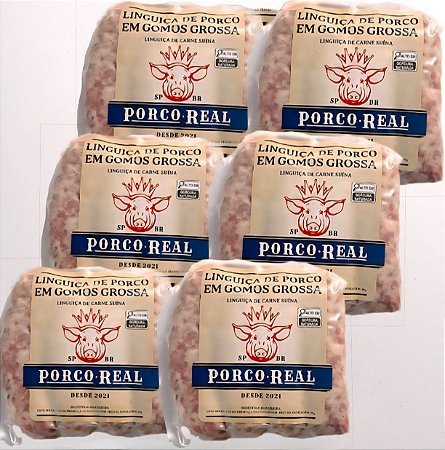 PORCO REAL - Kit Promo Linguiças - 6 Gomos