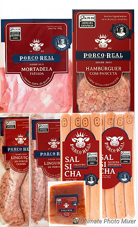 PORCO REAL - Kit Degustação de todos os produtos Porco Real (Bacon Tam.: P)