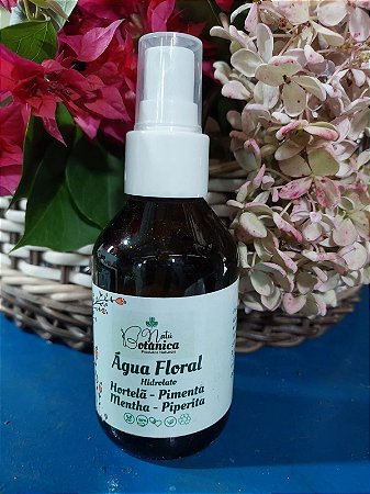 Hidrolato - Água Floral - Hortelã Pimenta, 100ml