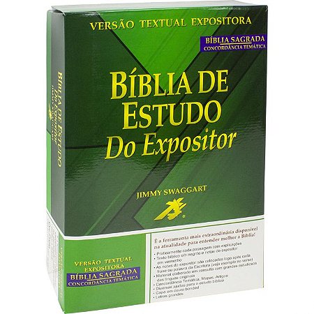 Bíblia de Estudo do Expositor - NVTE - SBB PRETA
