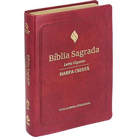 Bíblia Sagrada NAA Harpa Cristã e Letra Gigante - SBB