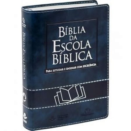 Bíblia da Escola Bíblica - NAA - Azul - SBB