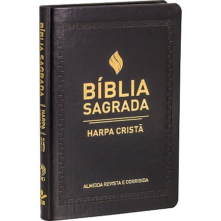 Bíblia Sagrada com Harpa Cristã - Preta - ARC - SBB