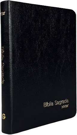 Biblia Slim Compacta NVI Capa Preta