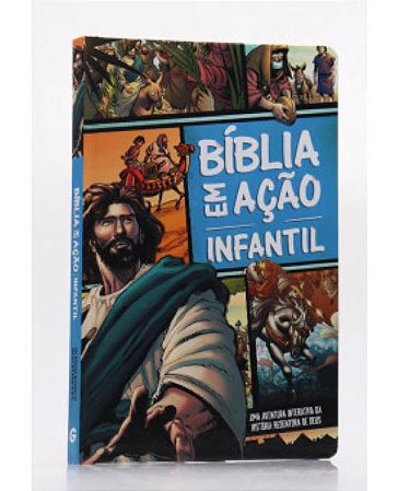 Bíblia em Ação Infantil Capa Dura