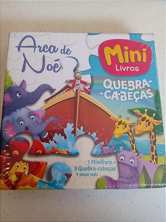Mini Quebra-Cabeça: Arca de Noé