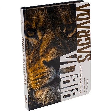 Bíblia Sagrada - Leão ARA Capa Dura Letra Normal SBB