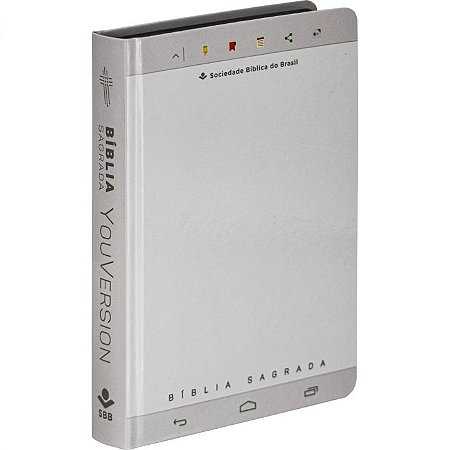 Bíblia Sagrada YouVersion - NTLH - Branca - SBB Com Adesivos