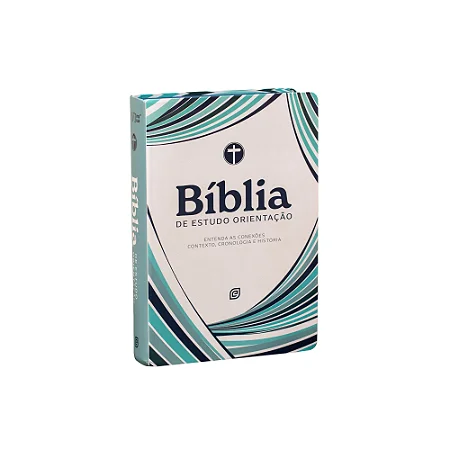 Bíblia de Estudo Orientação - Capa Blue Waves - NVI 2001 Ed. Esperança