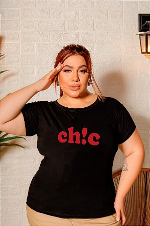 T-SHIRT PLUS SIZE CHIC DTF