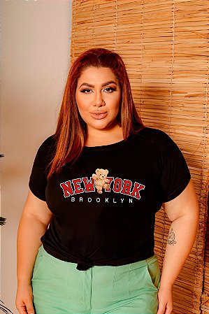 T-SHIRT PLUS SIZE URSO NEW YORK DTF XG