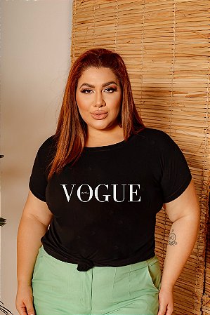 T-SHIRT PLUS SIZE VOGUE ESPANA DTF XG