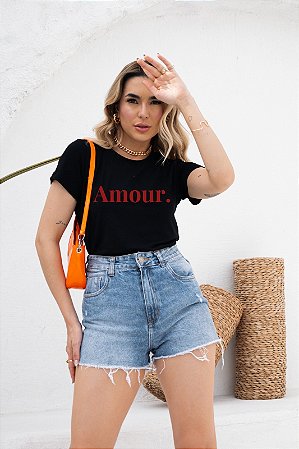 T-SHIRT AMOUR. DTF