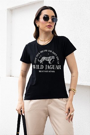 T-SHIRT WILD JAGUAR DTF