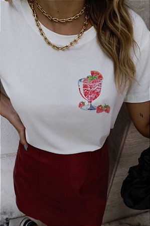 T-SHIRT GELATO DTF OFF WHITE