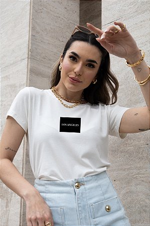 T-SHIRT LOS ANGELES DTF OFF WHITE