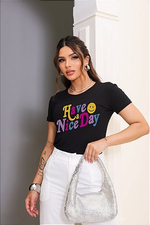 T-SHIRT HAVE A NICE DAY DTF
