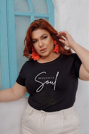 T-SHIRT PLUS SIZE SOUL BEAUTIFUL DTF XG