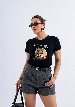 T-SHIRT MAJESTIC LEOPARD DTF