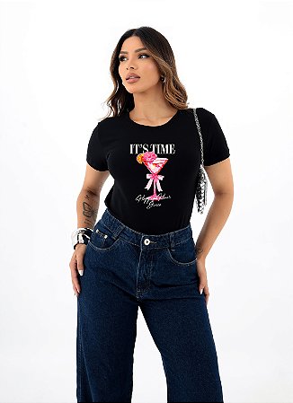 T-SHIRT IT'S TIME DRINK DTF