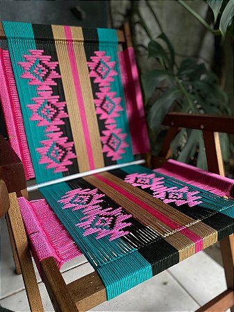 Cadeira de Madeira Noflow - Grafismo