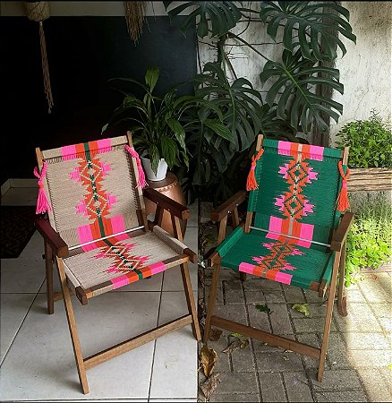 Dupla de Cadeiras de Madeira Noflow - Grafismo . * Pingentes cobrados a parte