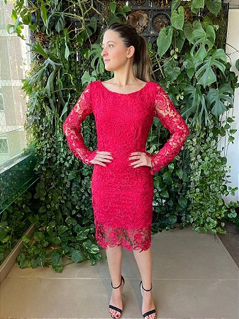 Vestido Guipir Iorane - Etiqueta de Luxo Bazar