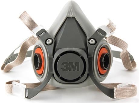 Respirador Semi Facial 3M 6200 Reutilizável CA 4115