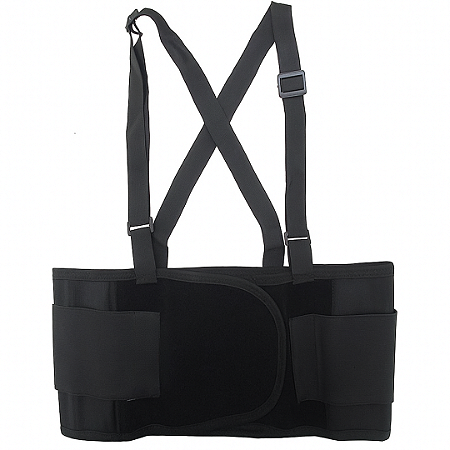Cinta Ergonômica Lombar Com Suspensório e Elástico Mazola