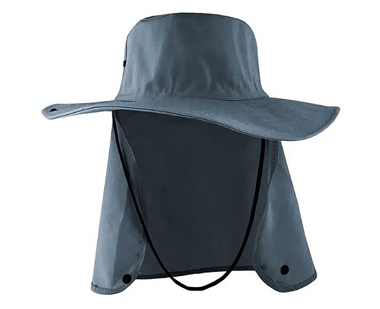 Chapéu Australiano com Proteção de Nuca