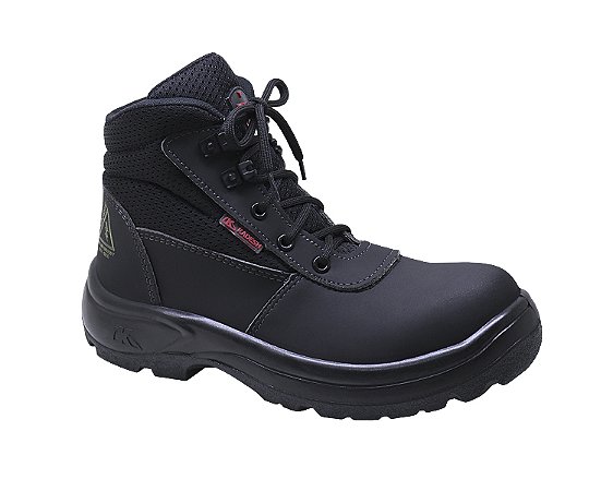 Botina Microfibra Kadesh Adventure Cor Preta - Risco Eletricista - CA 46269