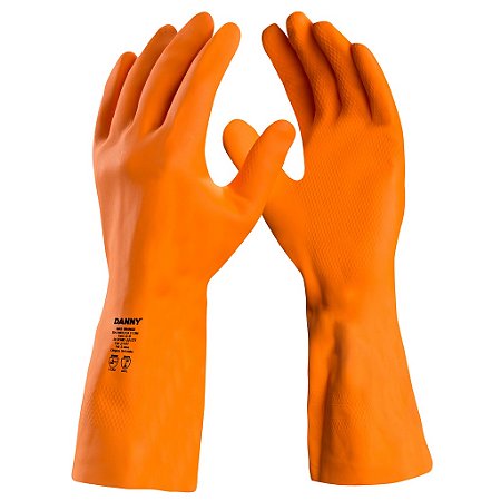 Luva de Segurança Danny Max Orange - CA 11286