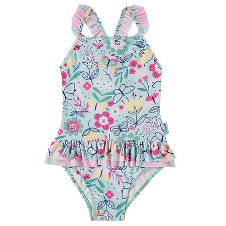 MAIÔ  TODDLER  INFANTIL FLORAL UV 2T