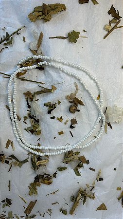 Guia/Fio de conta Oxala-40cm