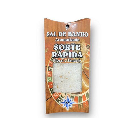 Sais de banho Sorte rápida 100g