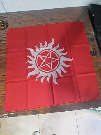Toalha para Oráculo - Pentagrama Proteção