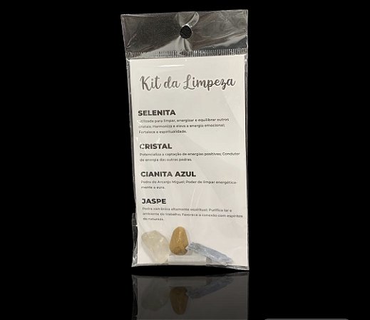 Kit de pedras Limpeza