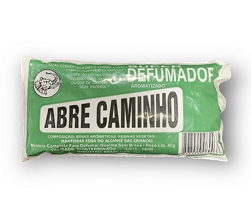Defumador Abre Caminhos 50g
