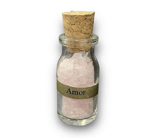 Mini Amuleto Quartzo Rosa