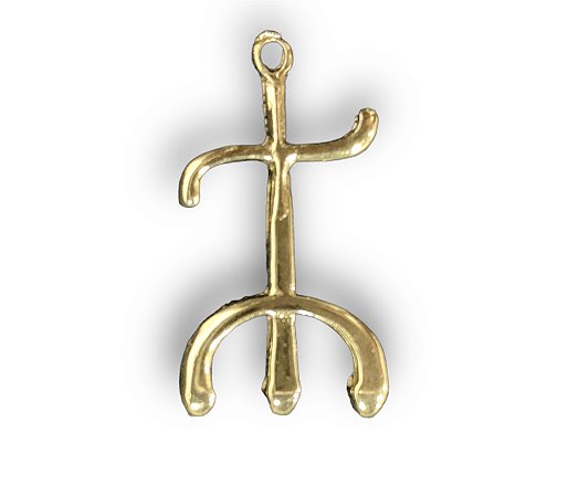 Pingente Pombo Gira Dourado