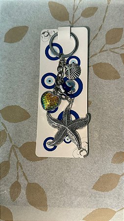 Chaveiro Povo D´agua-Estrela Marinha