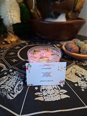 Vela Artesanal Linha De Direita-Cosme/Erê/Ibeji