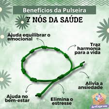 Pulseira 7 nós-Saude e Vitalidade